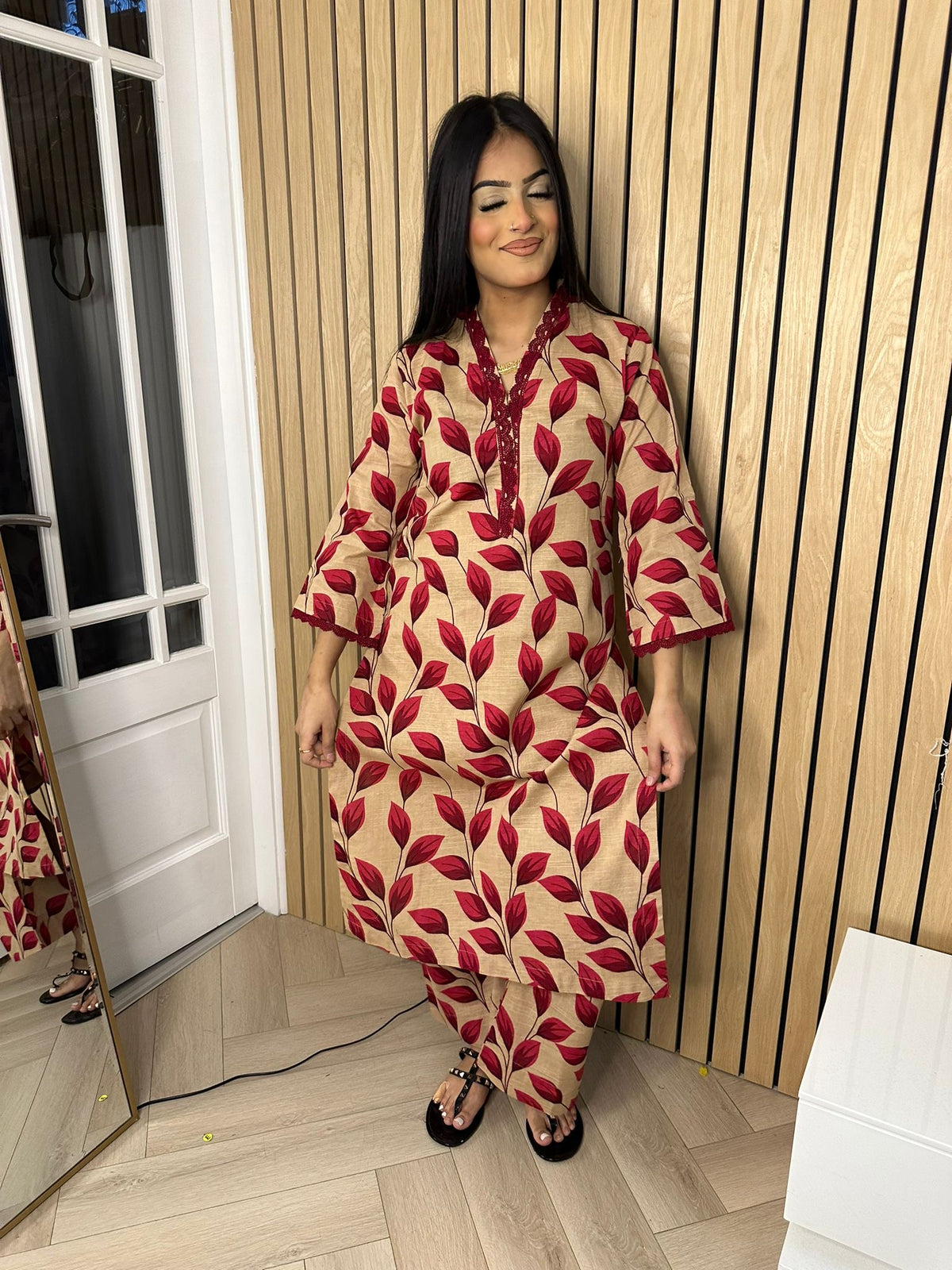 Shela 2pc Soft Khaddar - Printed kameez With Plazzo