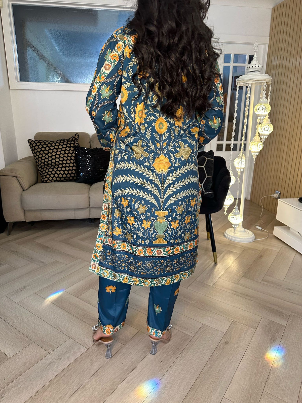 Designer By Ally’s Silk 2pc Co-Ord D1-C