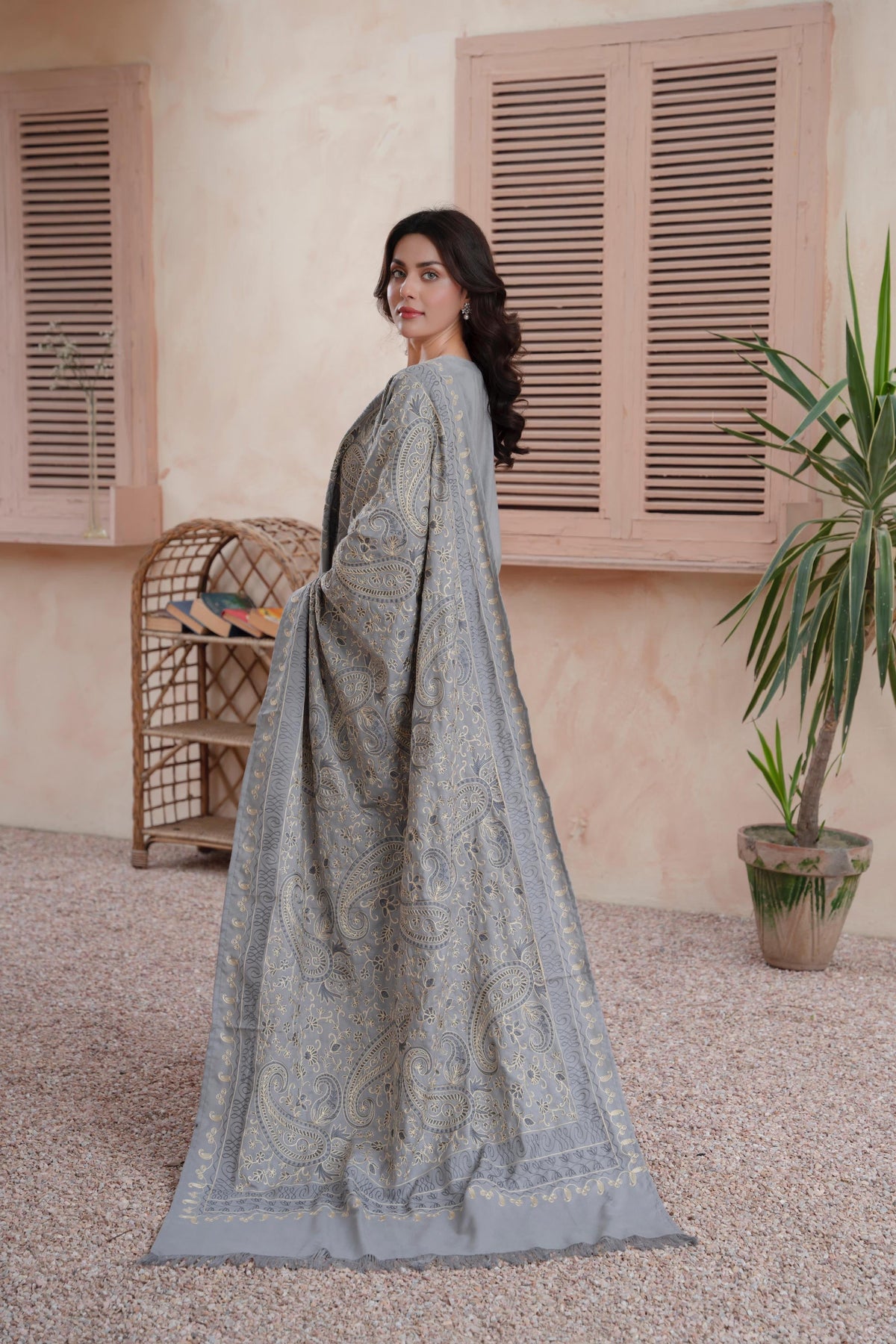 Designer By Raniya Noor Bano 3pc Dhannak Suit