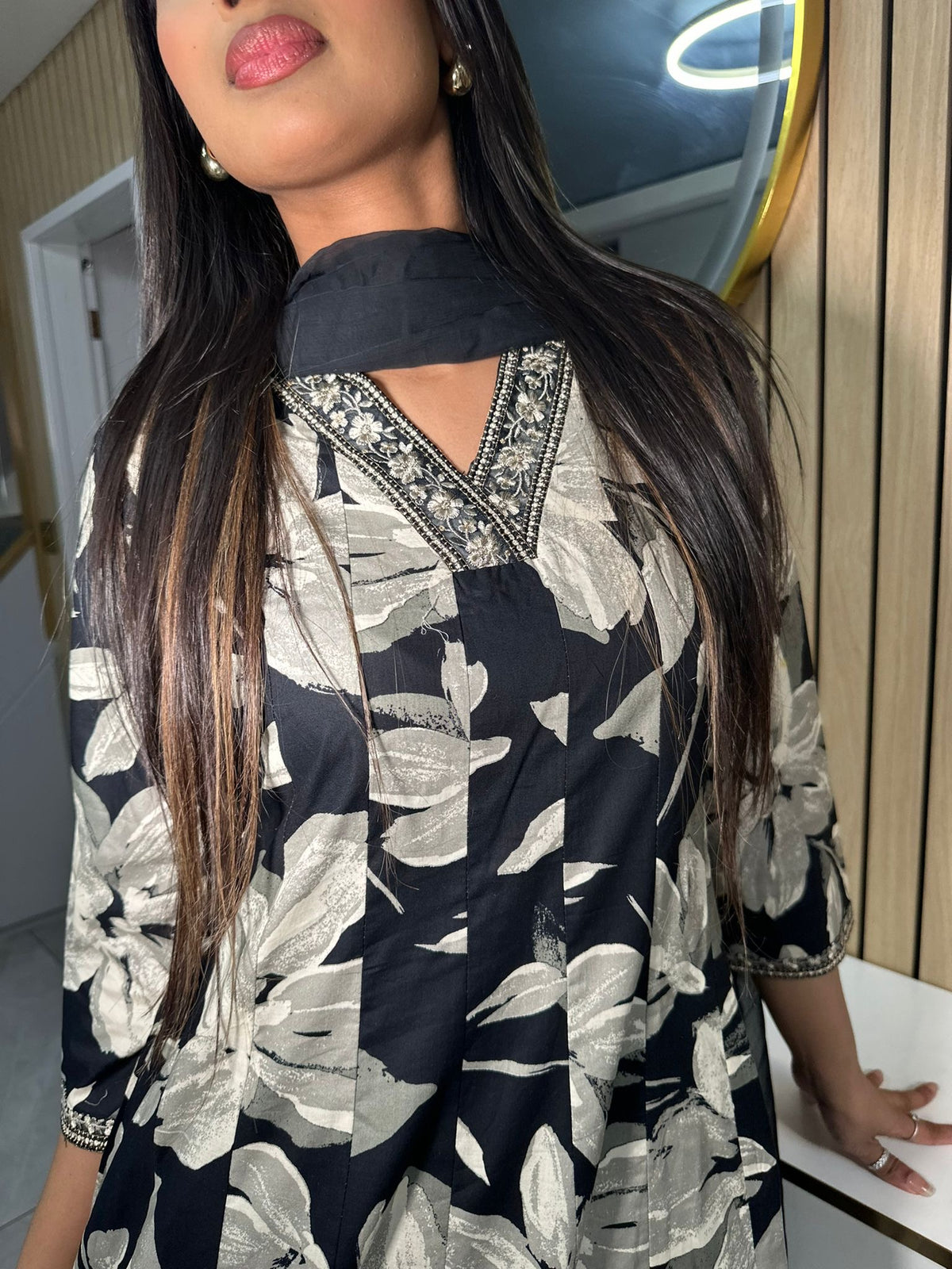 Rana 3pc Indian Cotton Frock