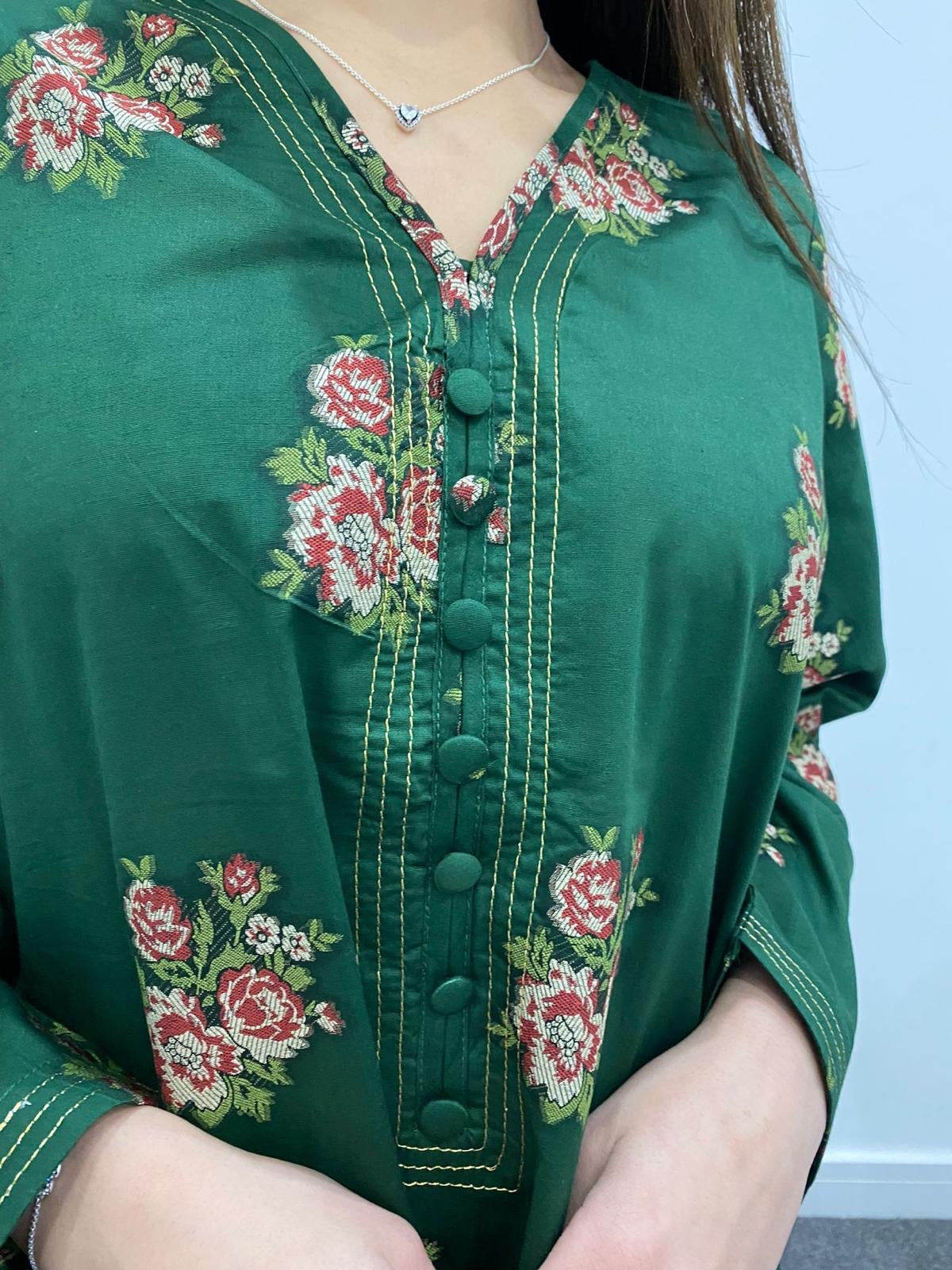 Designer By Khaadi co-ord-Emerald U5-A4