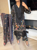 Adeela 3pc Printed Lawn Suit