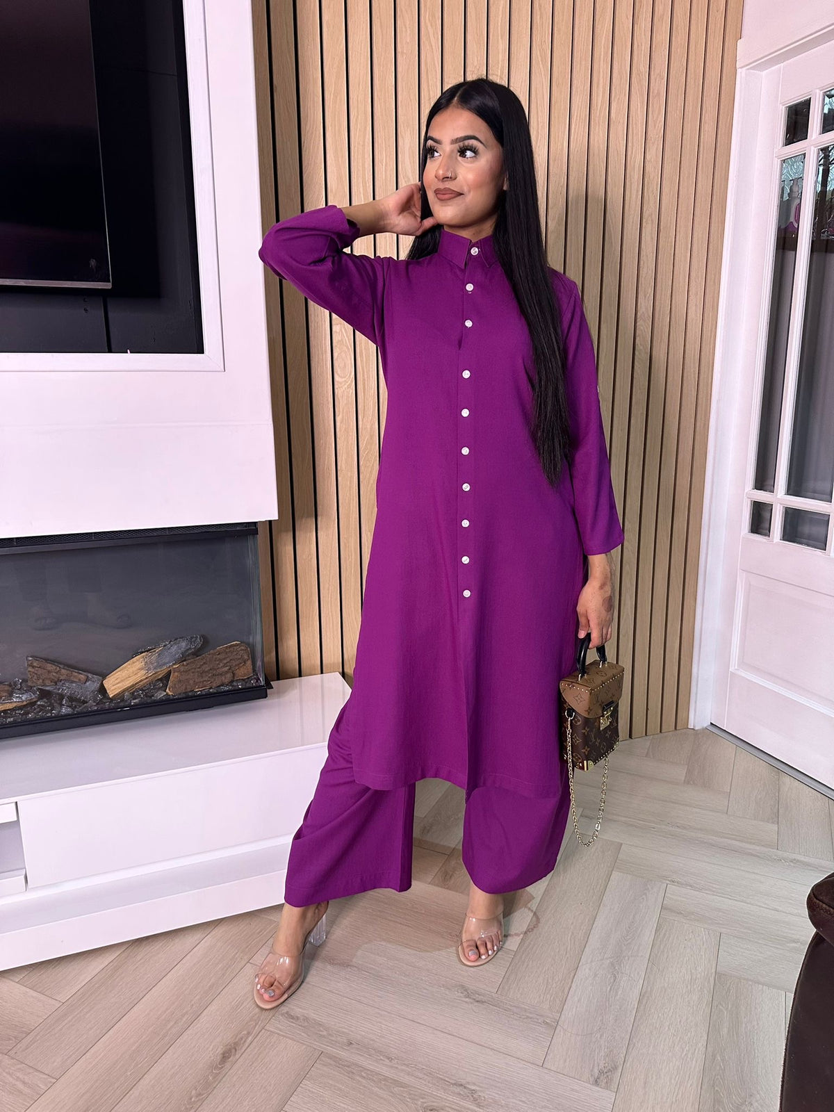 Mehak Co-ord - Purple