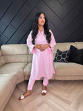 Asim Jofa 3 Piece- Pink U5-A3