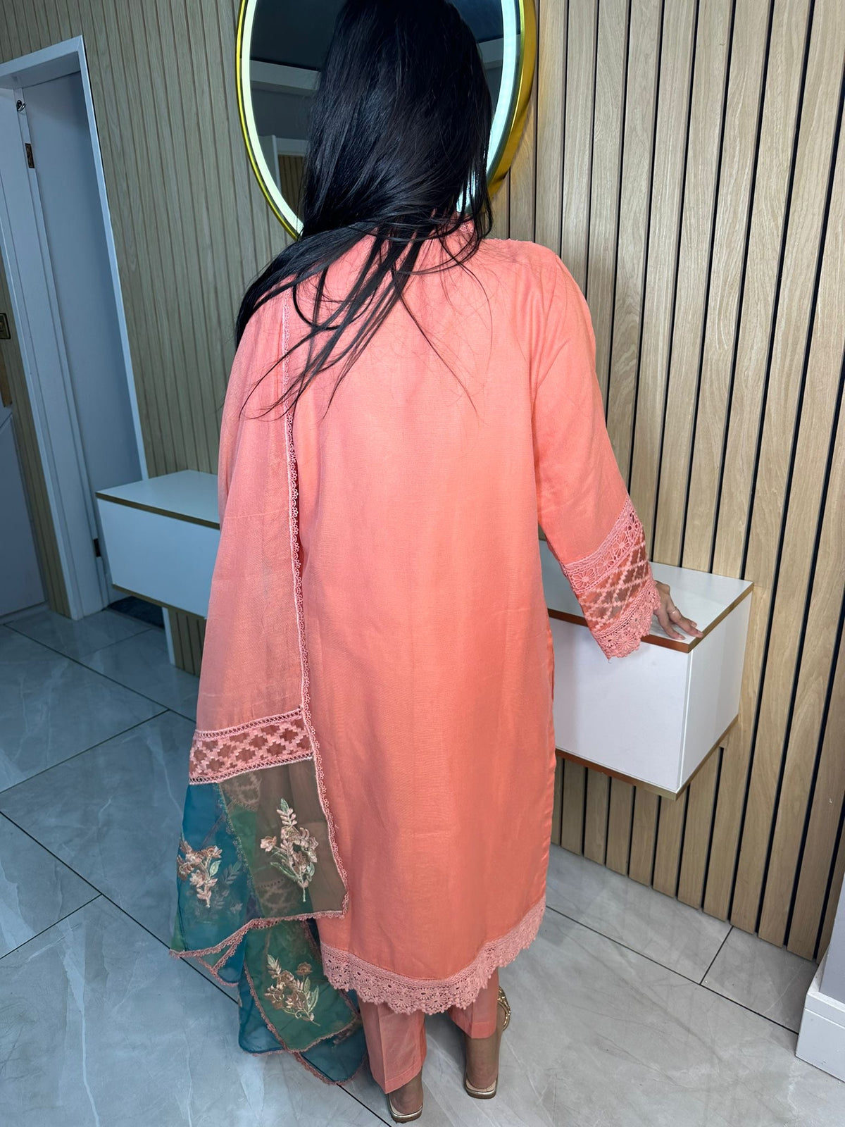 Sakeena 3pc Chikankari Suit U3-C1