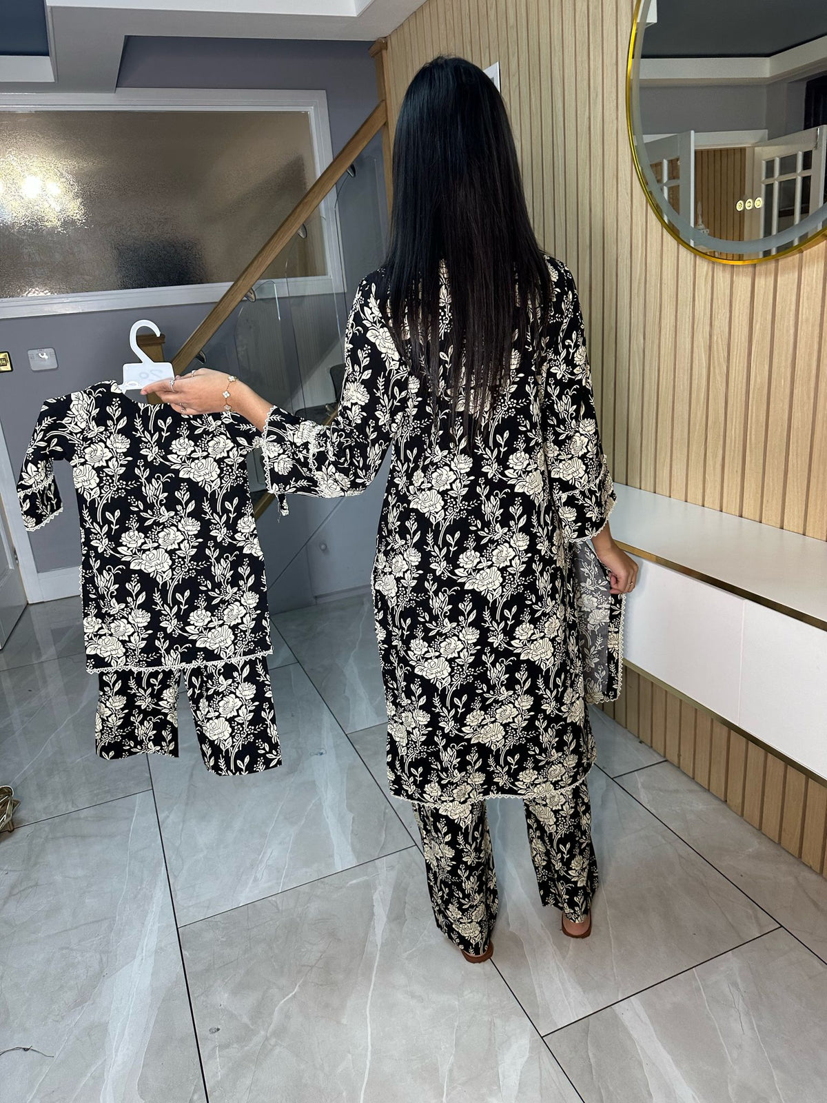Anum 2pc Mother & Daughter Co-Ord D3-D3
