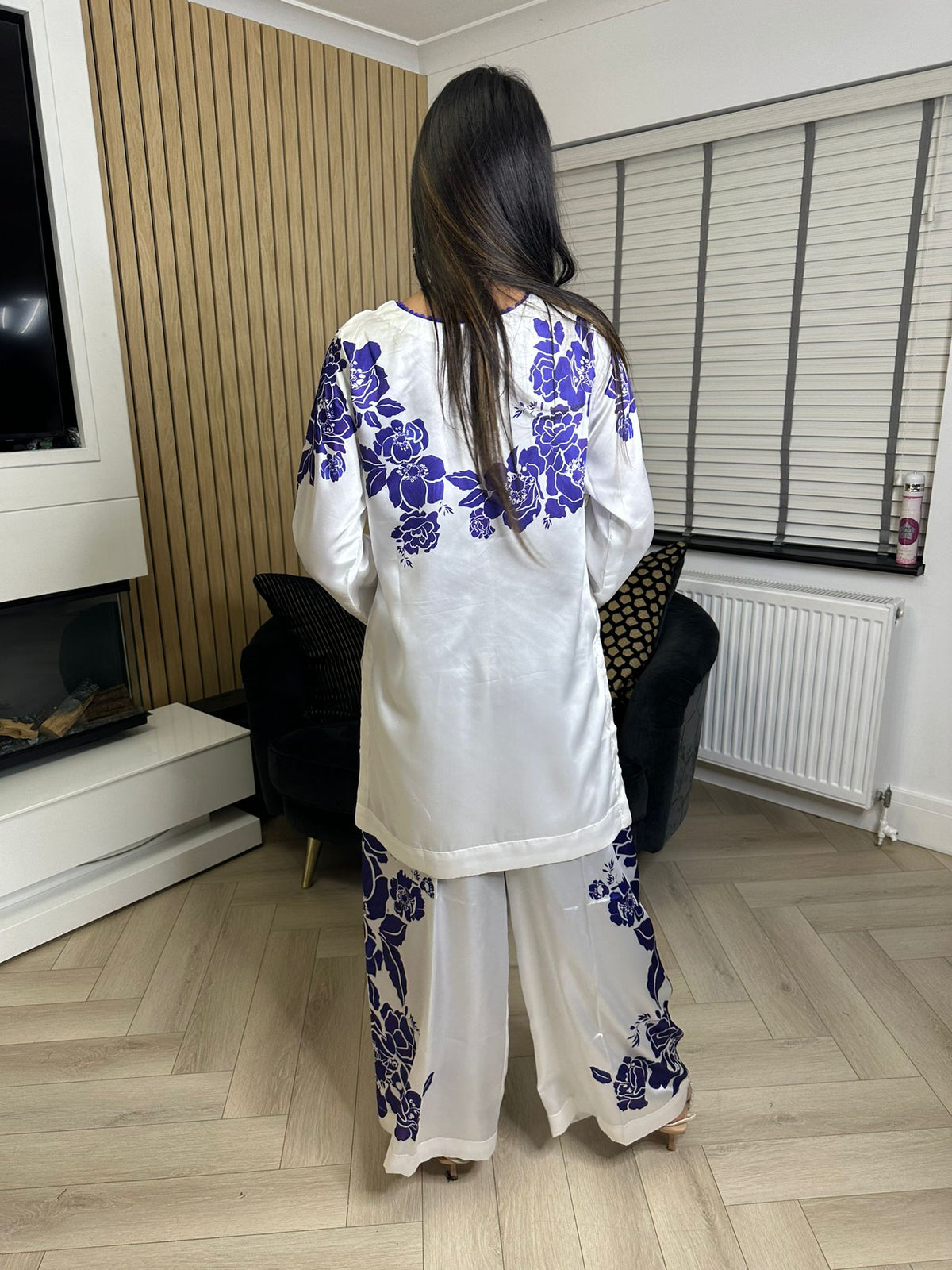 Designer By Raniya Chloé 2pc Silk Co-Ord