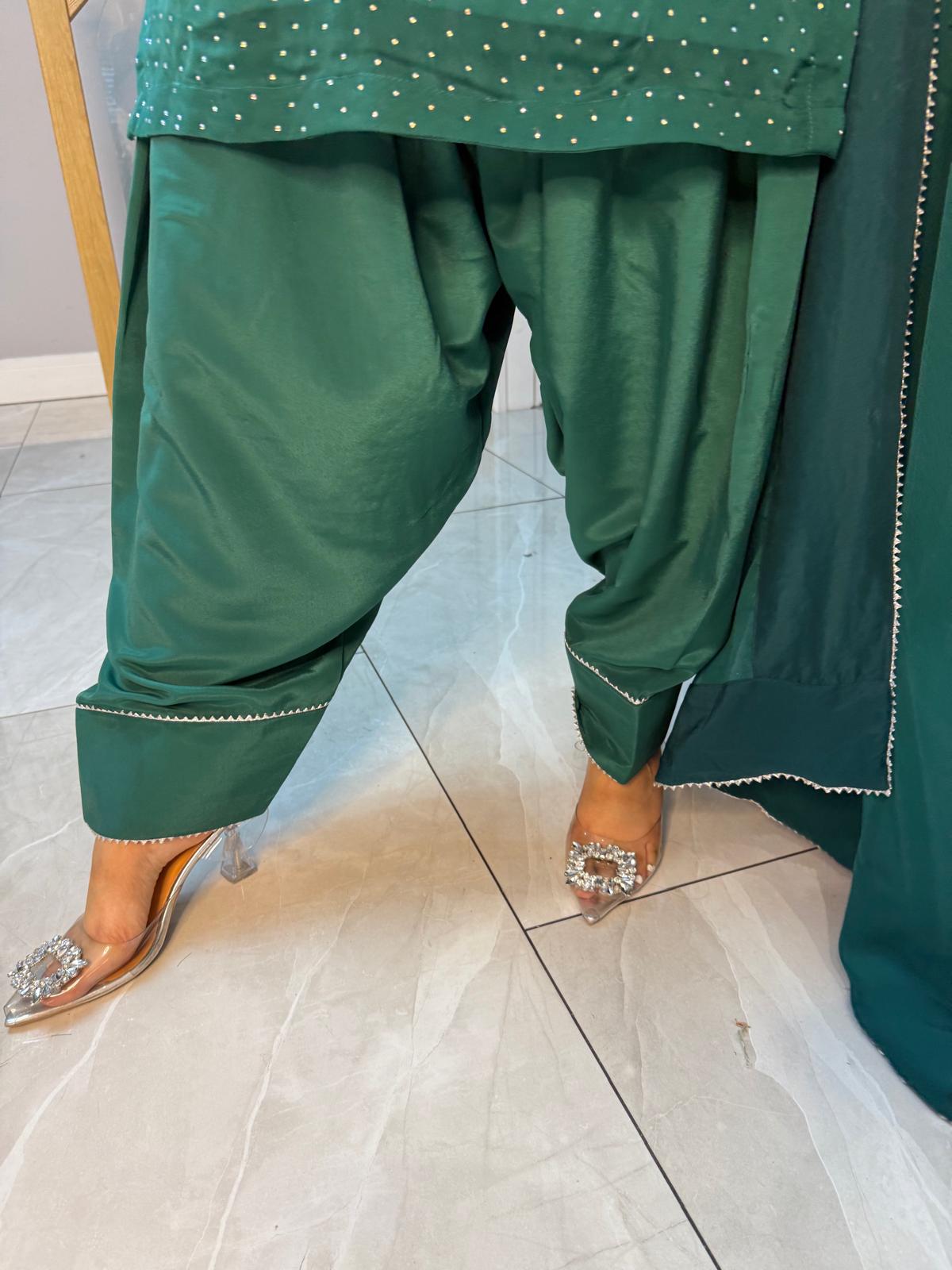 Leema 3pc Gem Embelished Suit