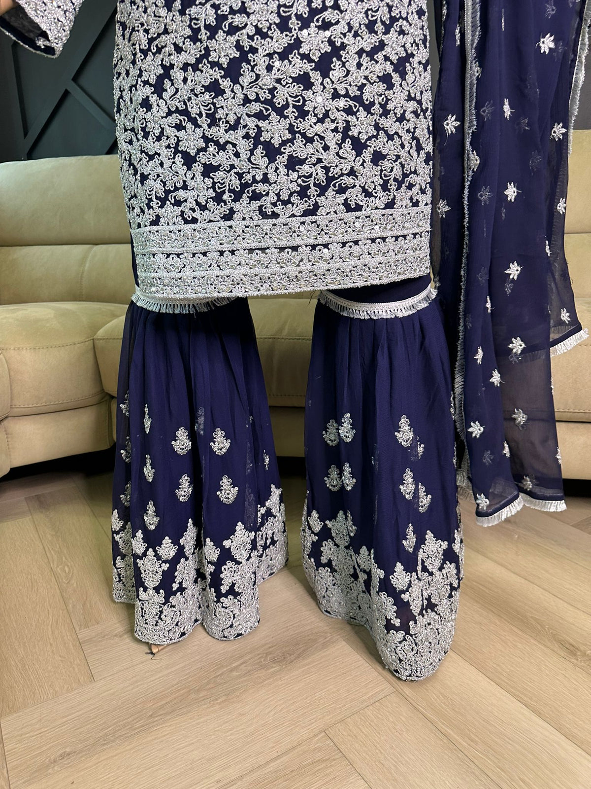 Jasmine Gharara - Navy