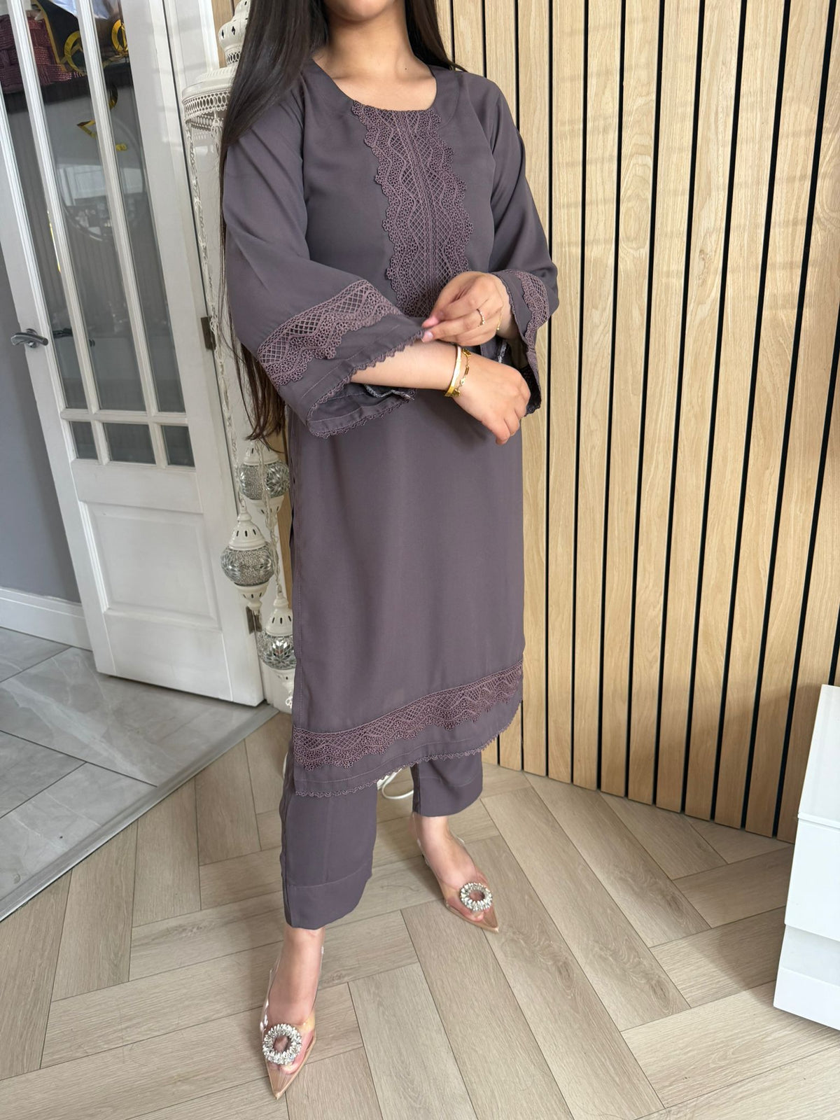 Rumi 2pc Georgette Lace Co-Ord