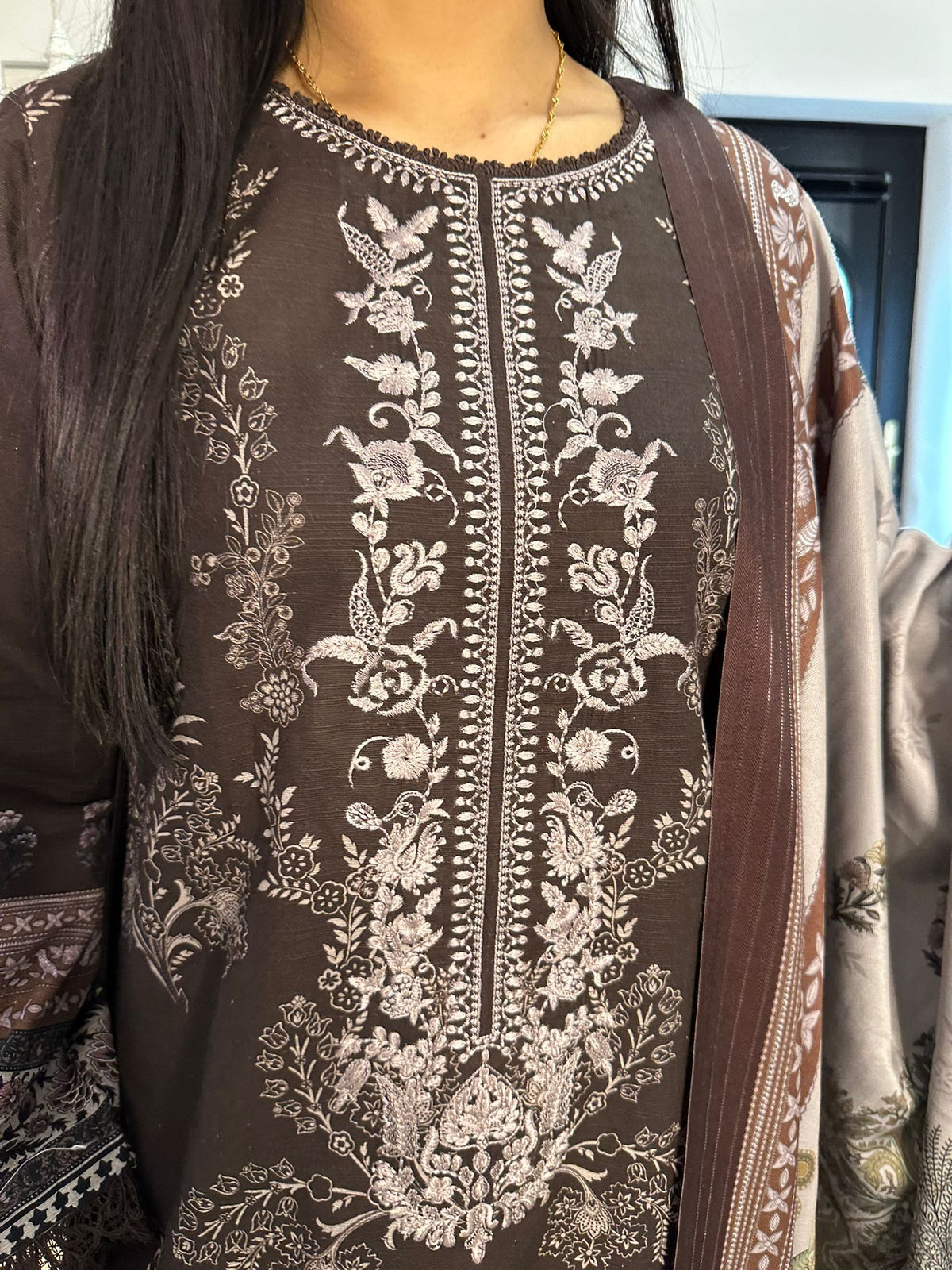 Designer By Ally’s 3pc Soft Khaddar Suit