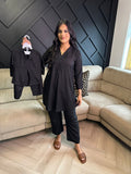 Zeenat M&D Co-ord - Black