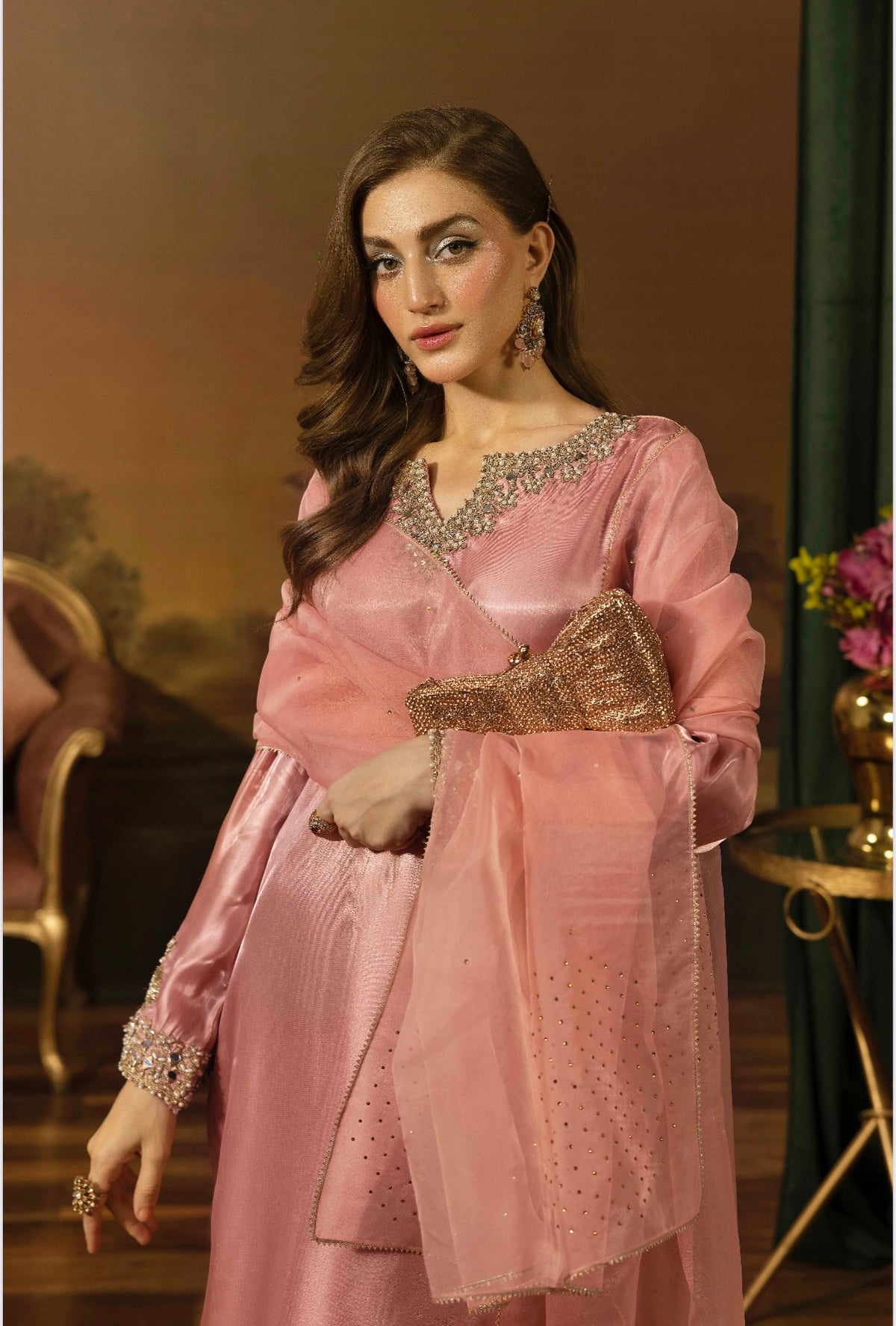 Designer By Ally’s 3pc Luxury Silk U3-E5