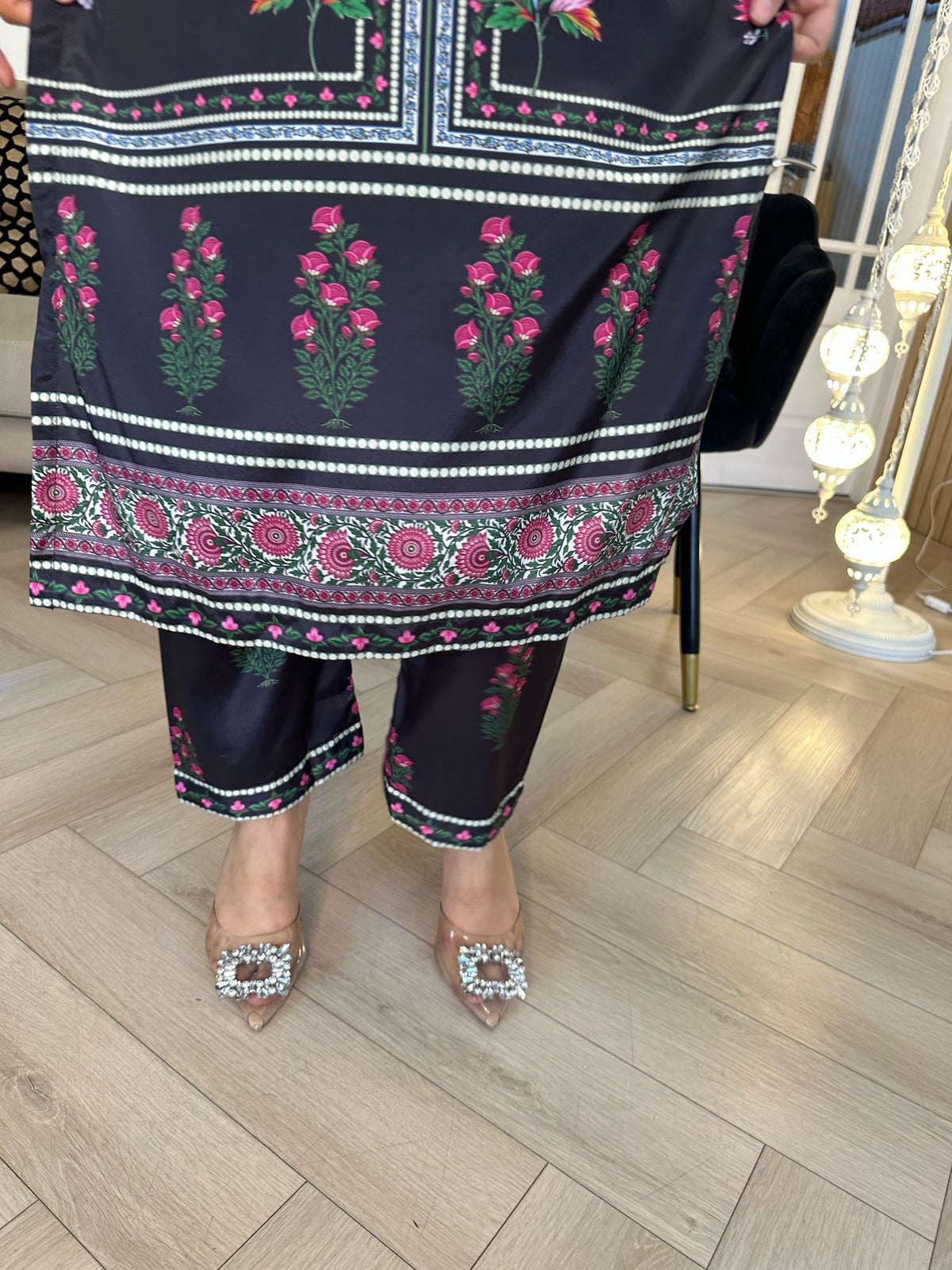 Designer By Ally’s Silk 2pc Co-Ord D1-C