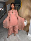 Luna 3pc Chiffon Suit