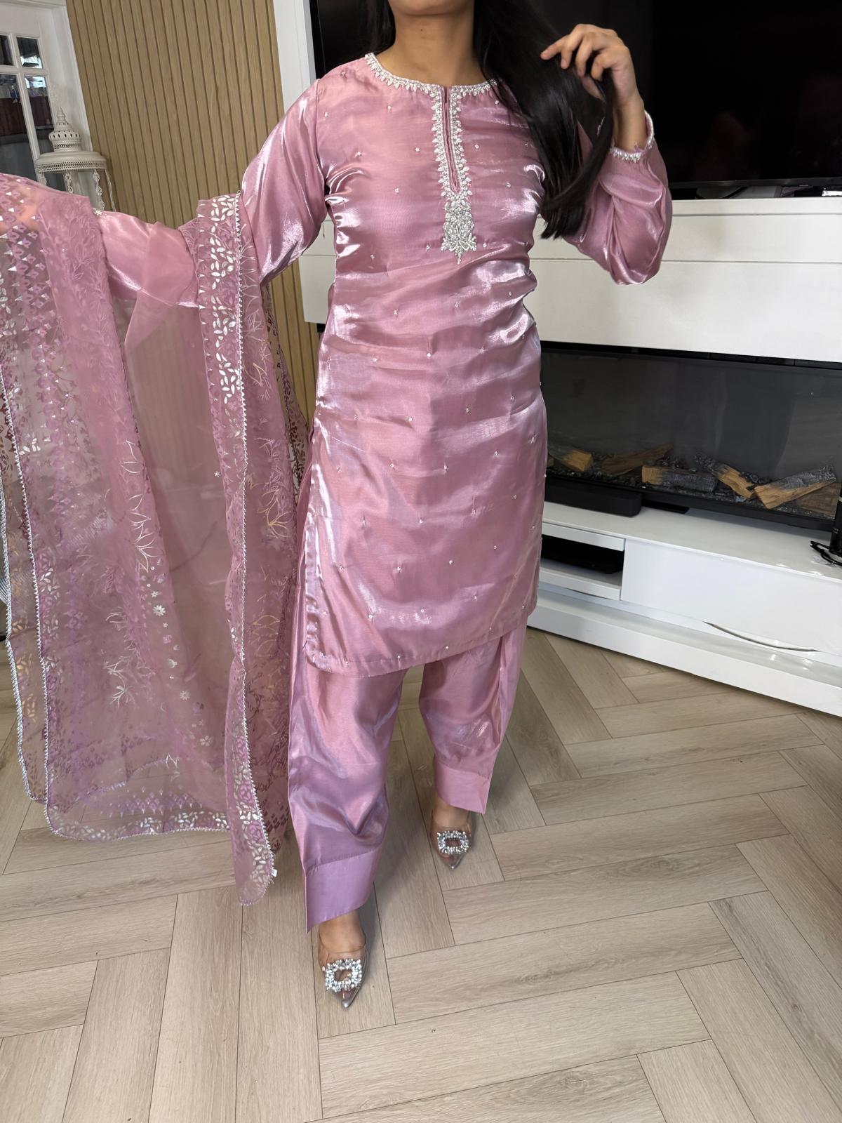 Designer By Ally’s 3pc Luxury Silk U3-E5