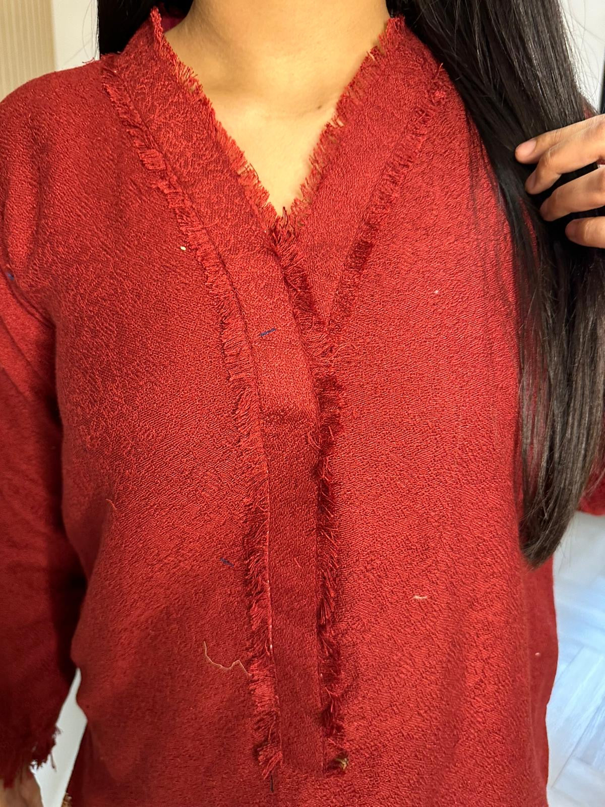 Pashmina Stitched 1pc Kurta