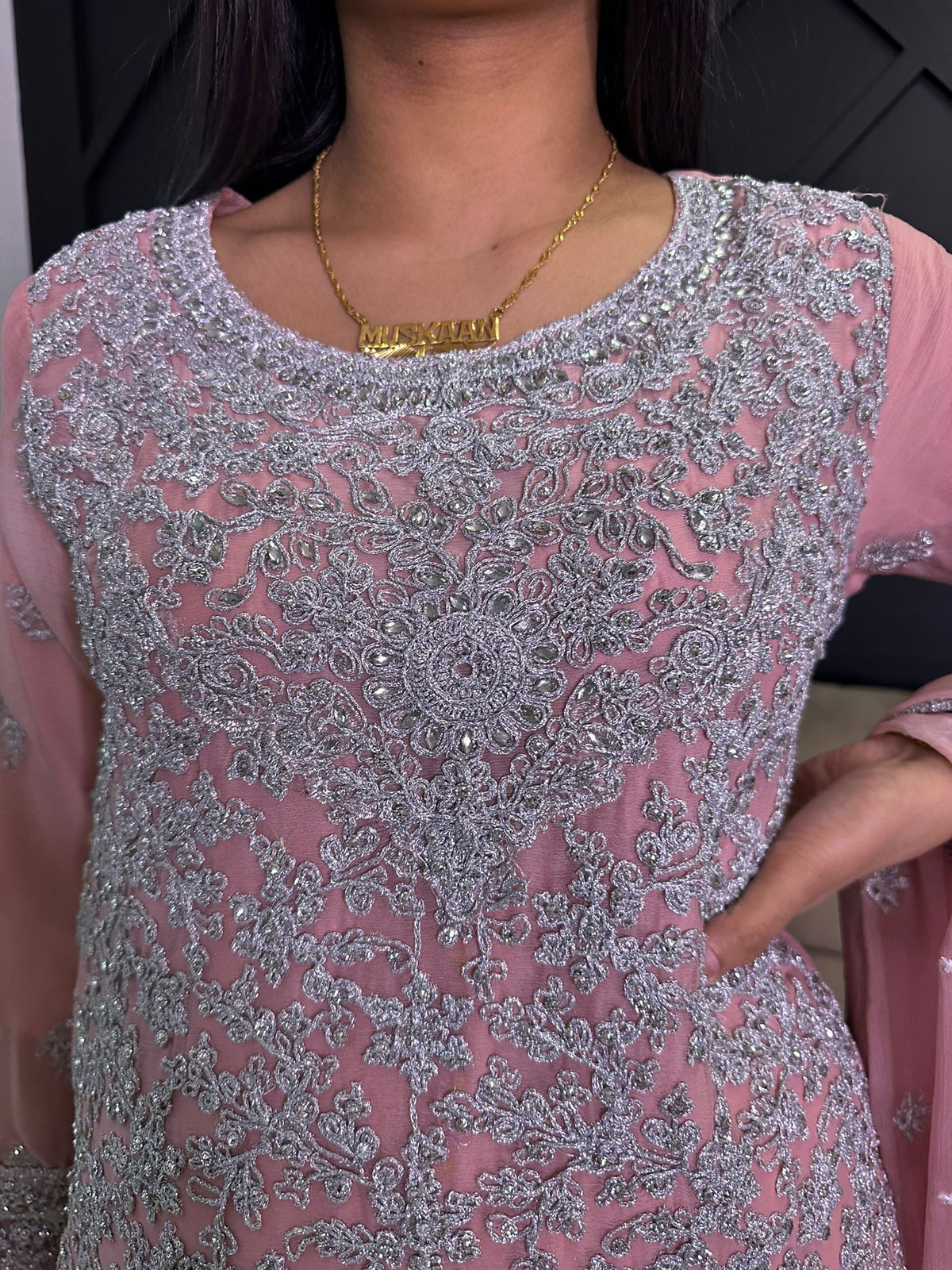 Jasmine Gharara - Pink