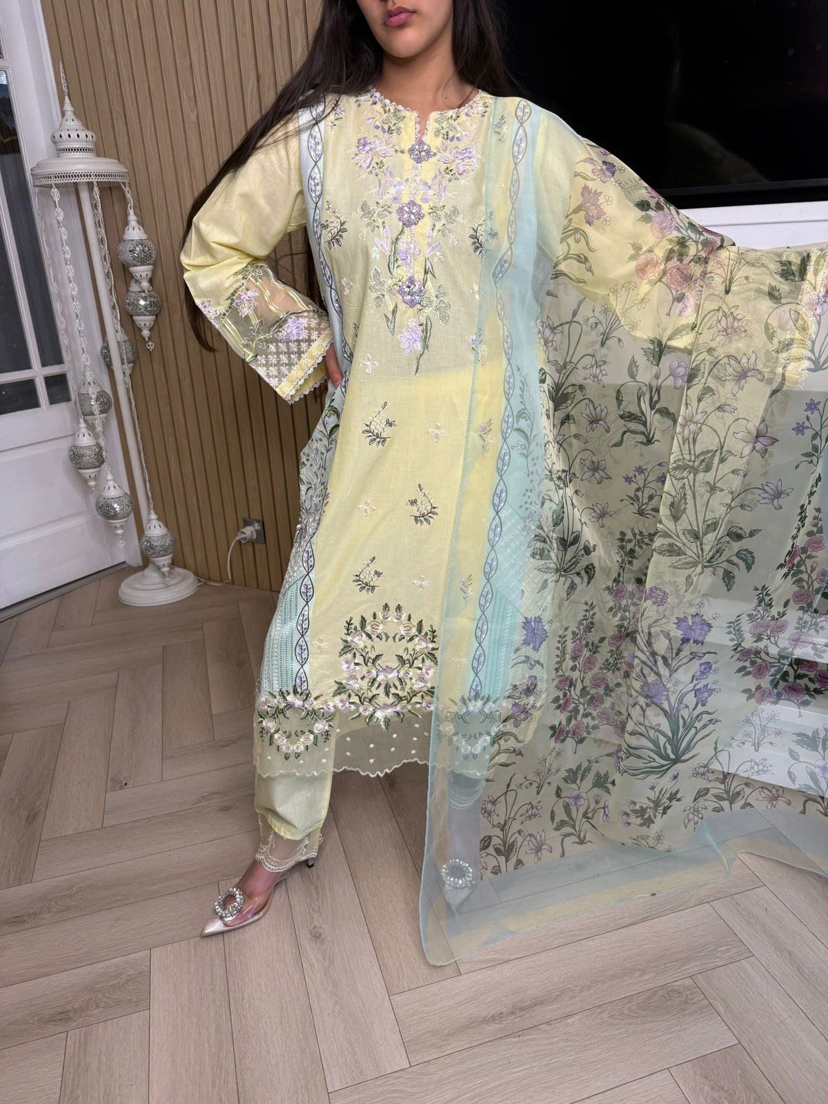 Gulnaar 3pc Summer Suits by Heera