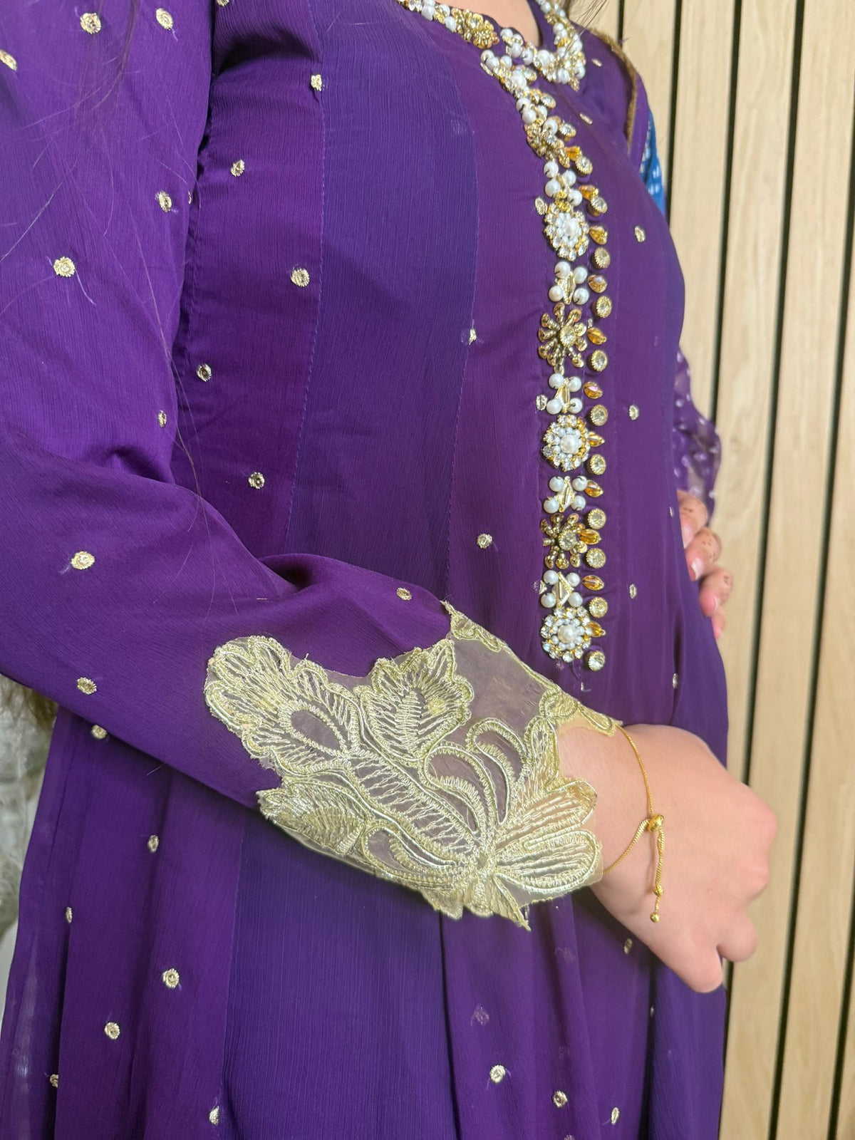 Farrah 3 Piece Maxi - purple D2-D3