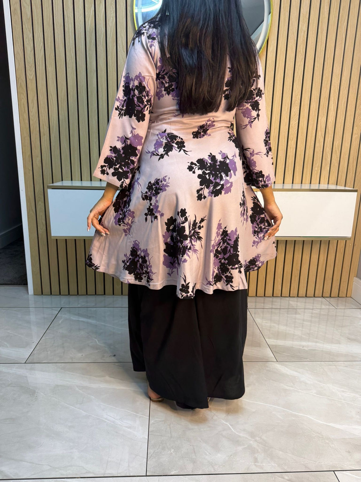 Hinan Umbrella Frock With Plazzo Trouser