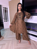 Bala 2 Piece - Brown Frock U2 left