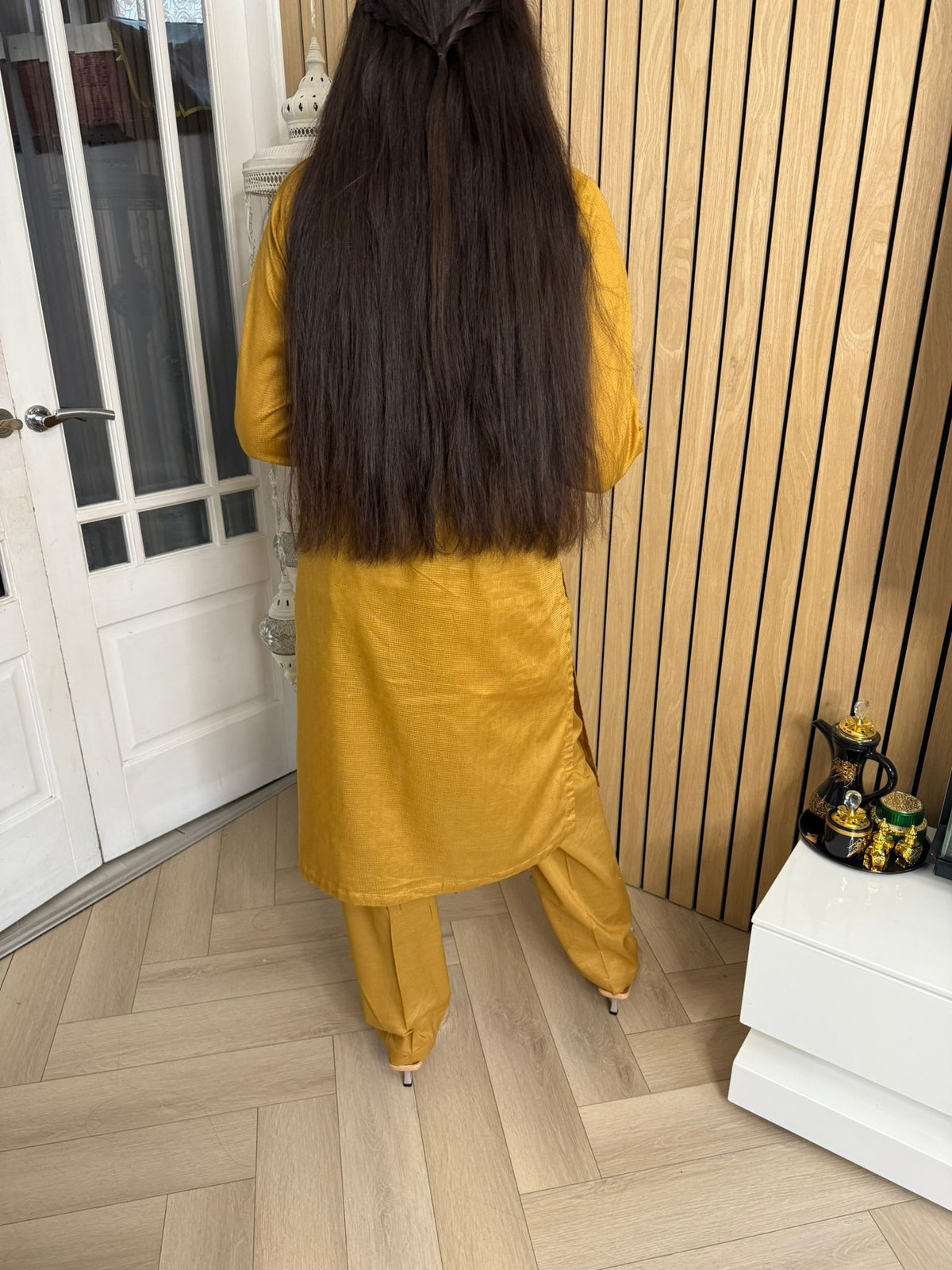 Nazma 2pc Plain Lawn Suit U3-B4