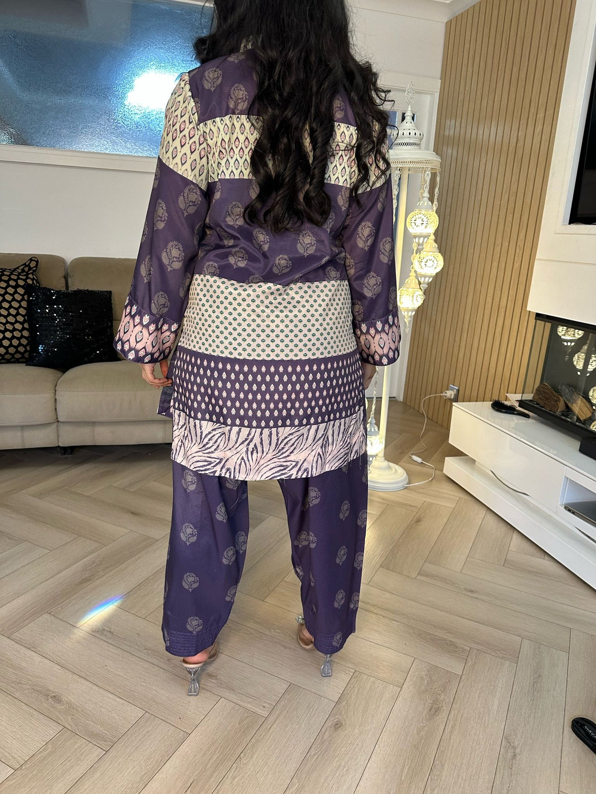 Designer By Ally’s Silk 2pc Co-Ord D1-C