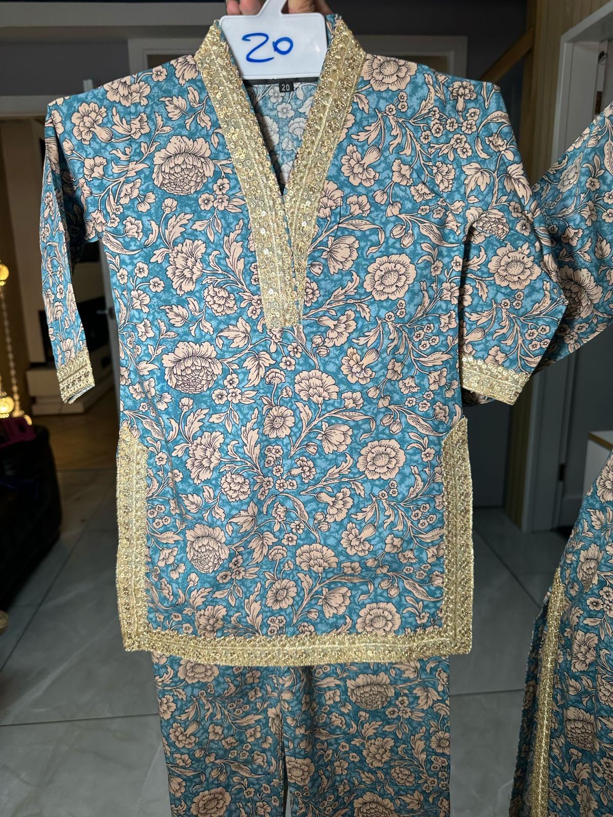 Shazmin 2pc Mother & Daughter Co-Ord D3-A2