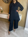 Sara 2pc Co ords With Buttons Details