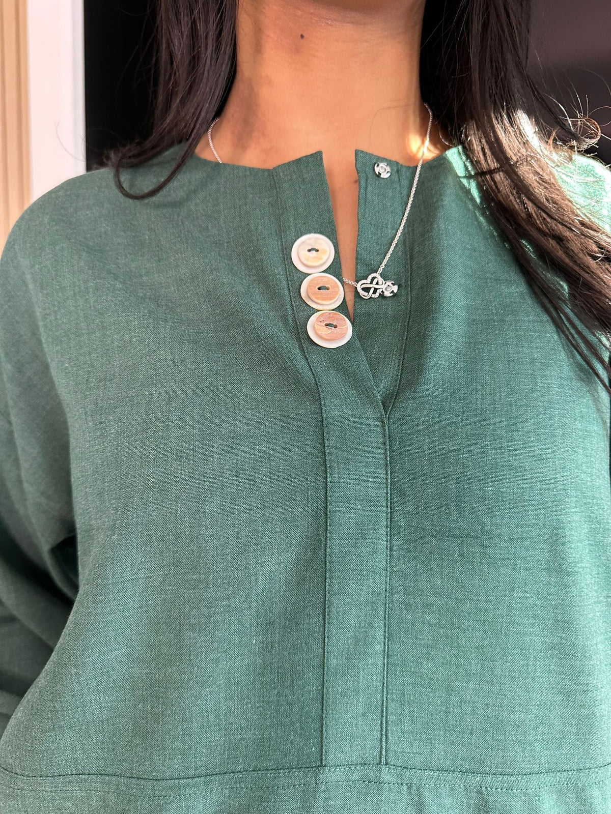 Ethnic Co-ord - Green U5-A5