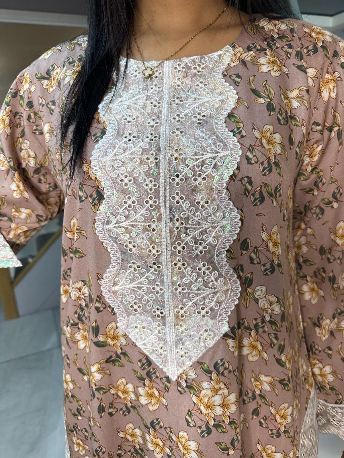Shazmin 2pc Mother & Daughter Co-Ord D3-A2