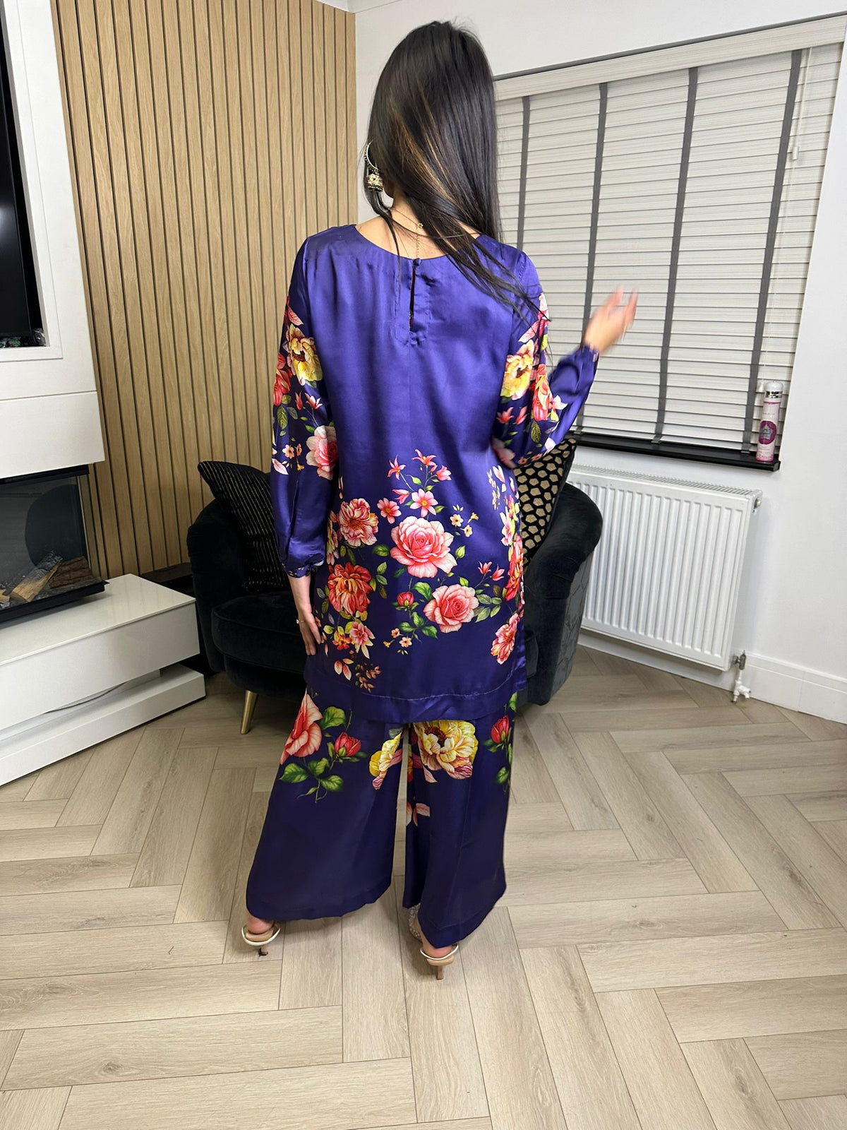 Designer By Raniya Chloé 2pc Silk Co-Ord