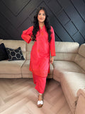 Asim Jofa 2 Piece - Red U5-A4