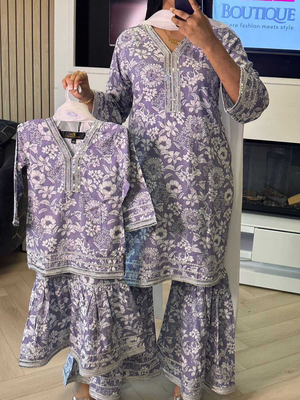 Amani M&D - Lilac Floral