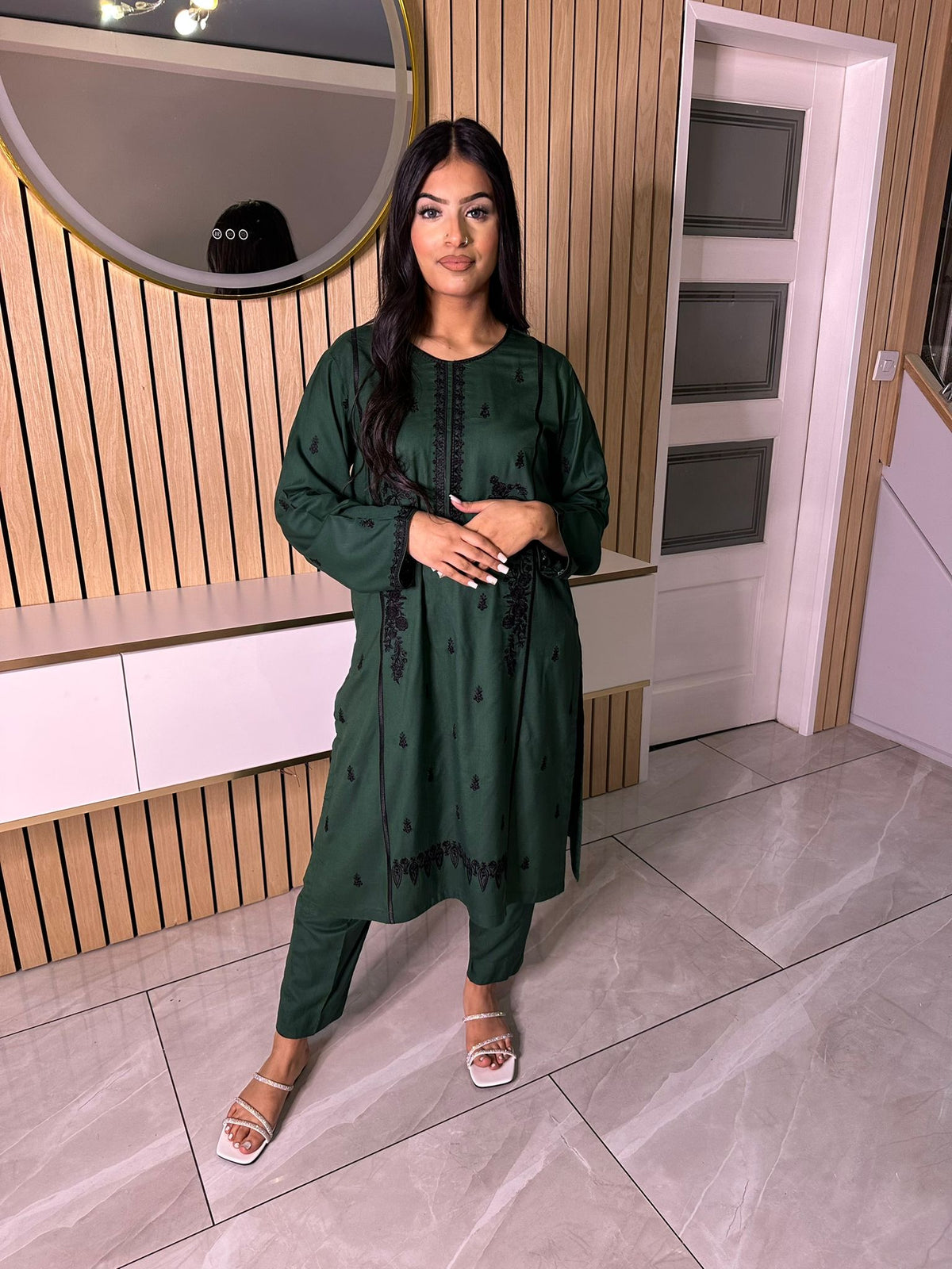 Celina 2 Piece - Green U5-A6