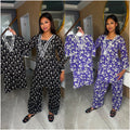 Naila 2Pc Mother and Daughter Printed Cotton Shalwar Suit With Corset Back