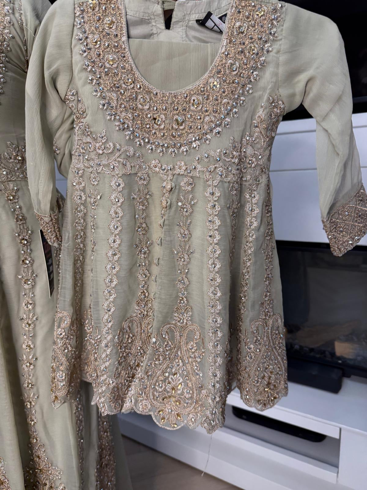 Felisha 3pc Mother & Daughter Frock