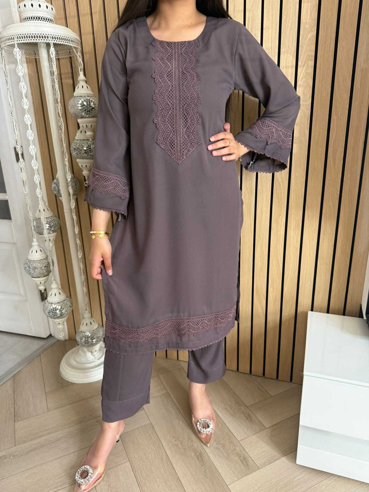 Rumi 2pc Georgette Lace Co-Ord