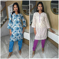 Shafaq Floral 2pc Co-Ord With Shalwar