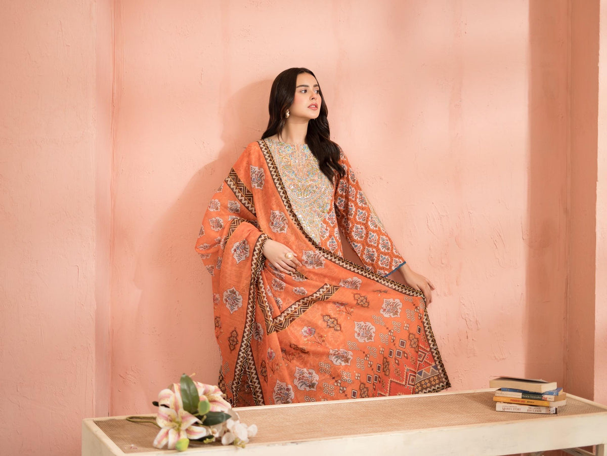 Siyaara By Raniya 3pc Lawn Suit