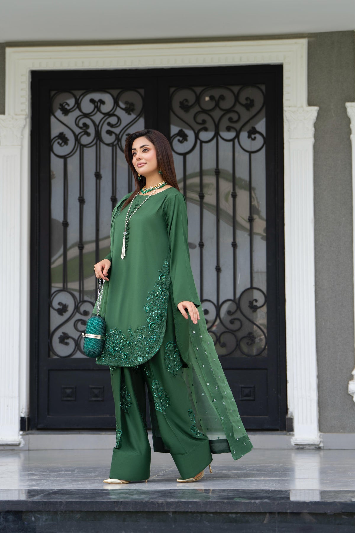 Zimal Farshi Silk Suits by Raniya.H