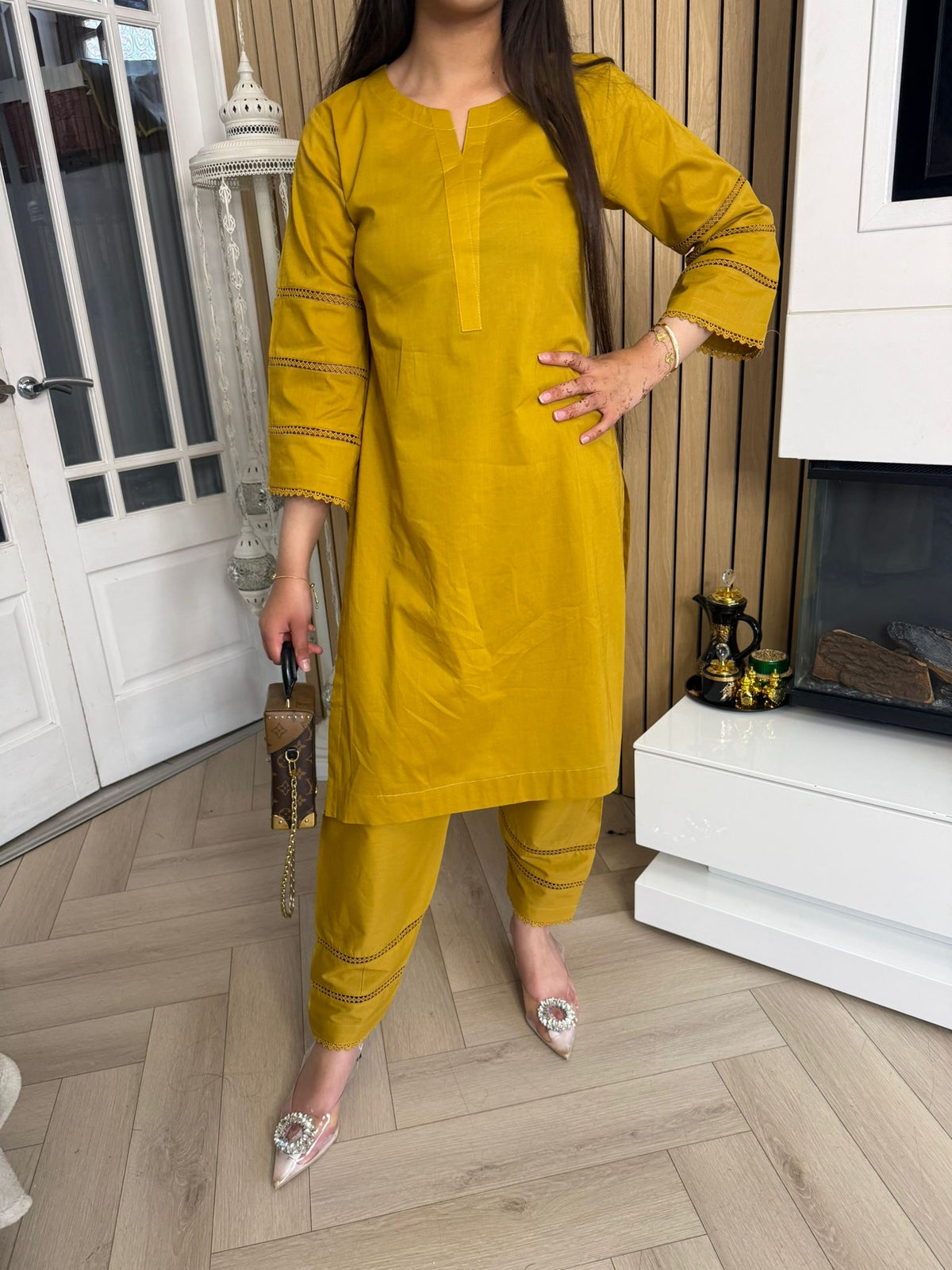 Yamha 2pc Cotton Co-ord With Shalwar U3-E2