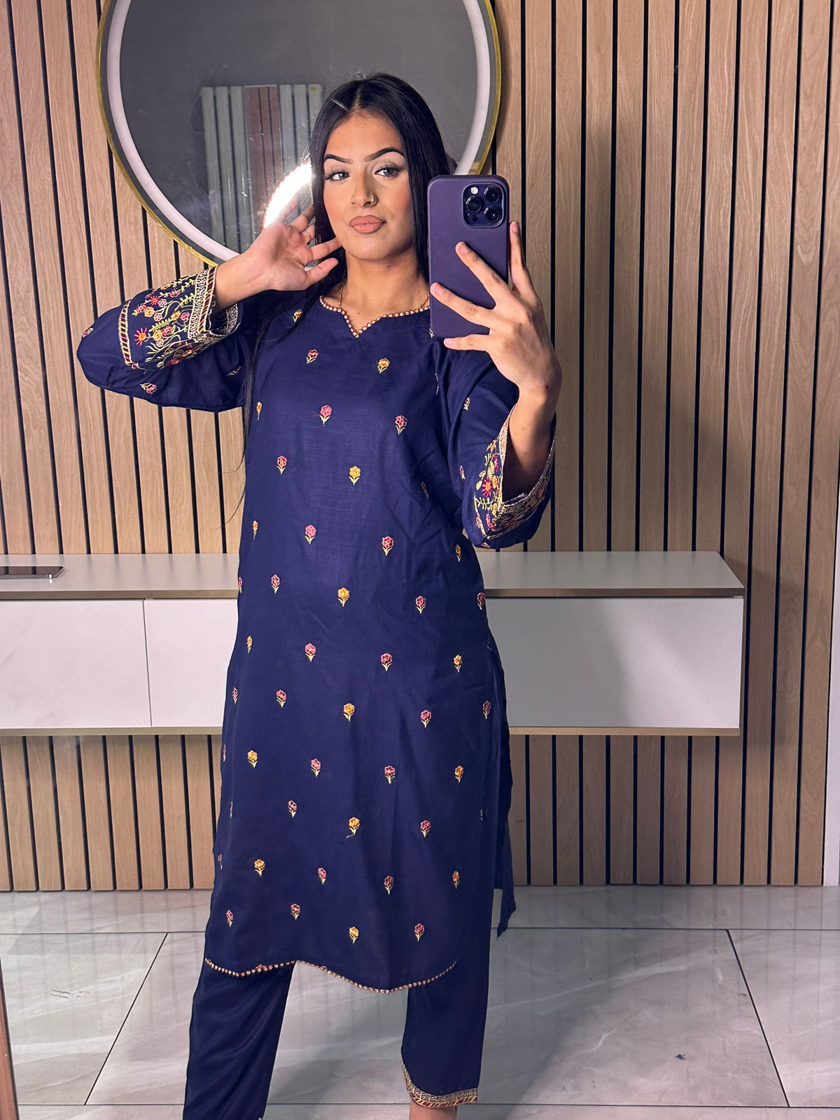 Neeli 2 Piece - Blue