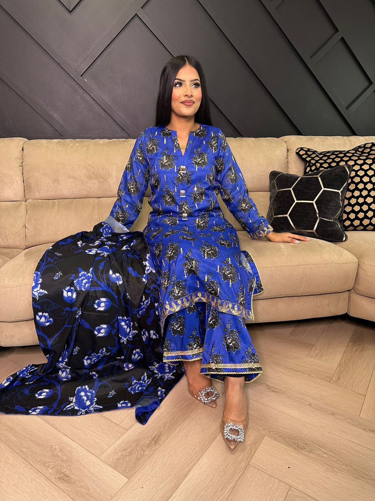 Sitare by Raniya - Royal Blue