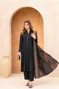 Noor Jahan 3pc Dhannak Suit With Embroidered Shawl U4-A3