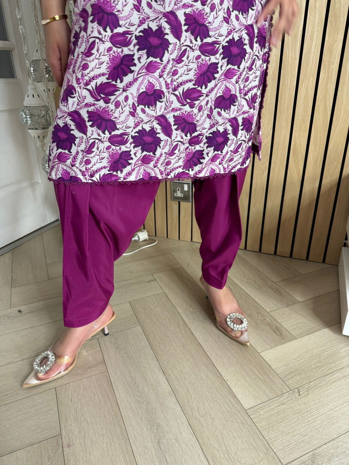 Asma Floral 2pc Co-Ord With Shalwar