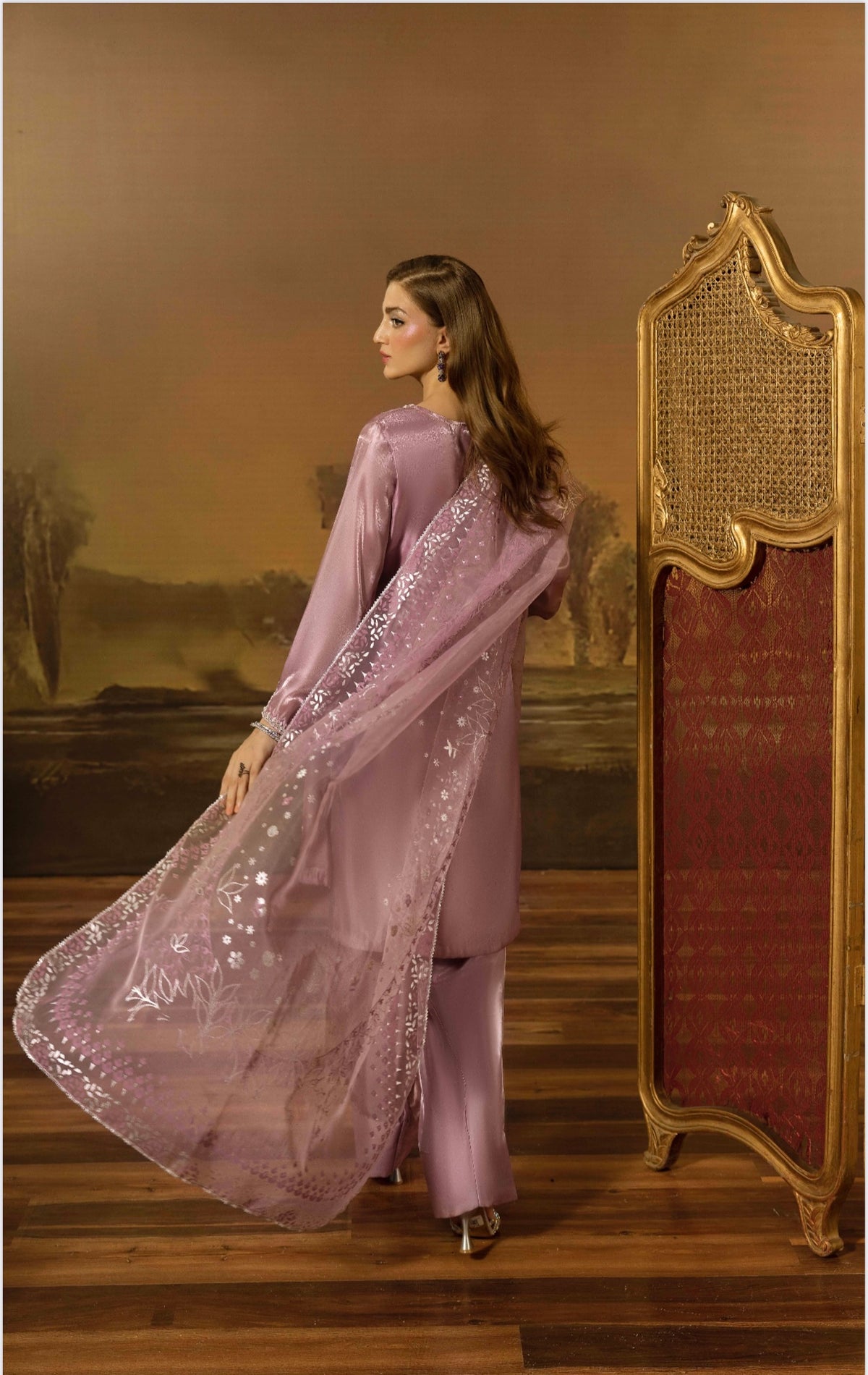 Designer By Ally’s 3pc Luxury Silk U3-E5