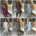 Meena Floral 2pc Co-Ord With Trouser