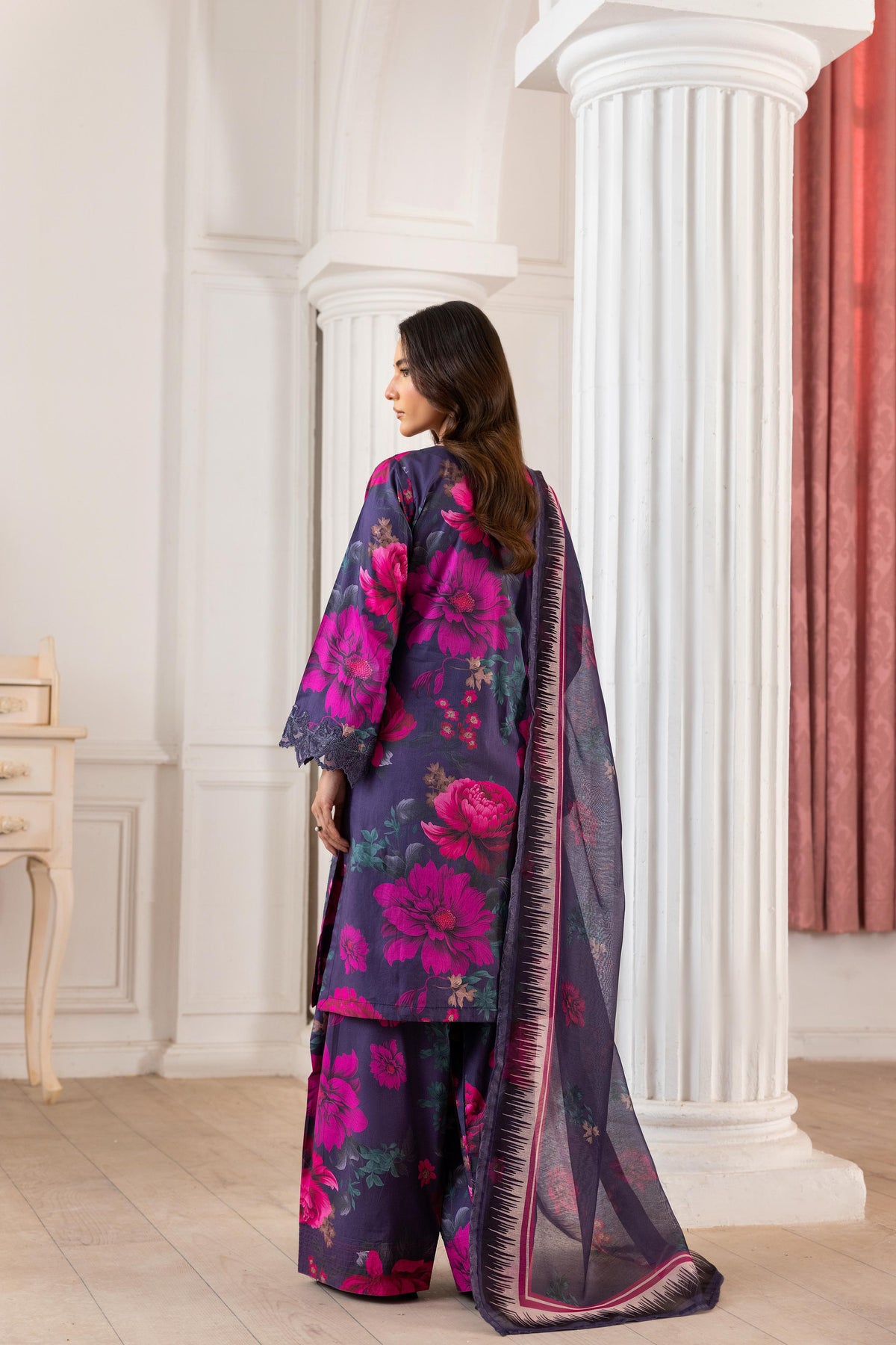 Khushbu E Bahaar By Raniya 3pc Lawn Shalwar Suit